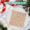 Fresh Wooden Decal Supply European-Style Applique Real Wood Carving Accessories And Retail.Woodcarving