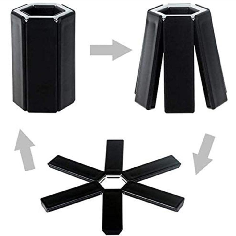 Heat-Resistant Flame Retardant Pot Mat Folding Anti Hot Pad Heat Insulation Pad ?for Pots and Pans