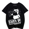 2026 Nuovo Modello Cane American Bully Fan Canino Cultura di Strada Stampa Alta Qualità Unisex Largo Taglia Extra Manica Corta Top di Tendenza