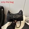 Fashion Shoulder Crossbody Bag With Solid Color Design For Daily Outings Casual