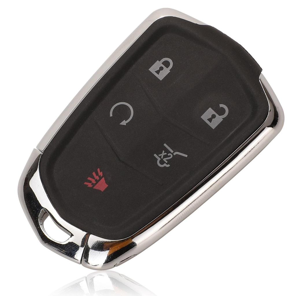Compatible with KDLK Shield-Shaped 5-Button 315MHz 46 Chip Smart Remote Key.