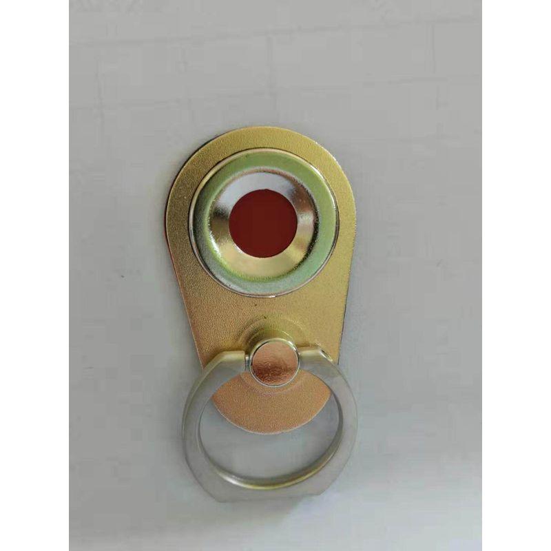 Car Mount Ring Holder Multifunctional Phone Holder Magnetic Car Dashboard Universal Navigation Stand Local Gold Single Button