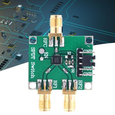 Módulo Chave RF HMC849/HMC349 3-5V 50Ohms SPDT Módulo RF 4GHZ/6GHZ Interface SMA Chave RF de Polo Simples Lança Dupla