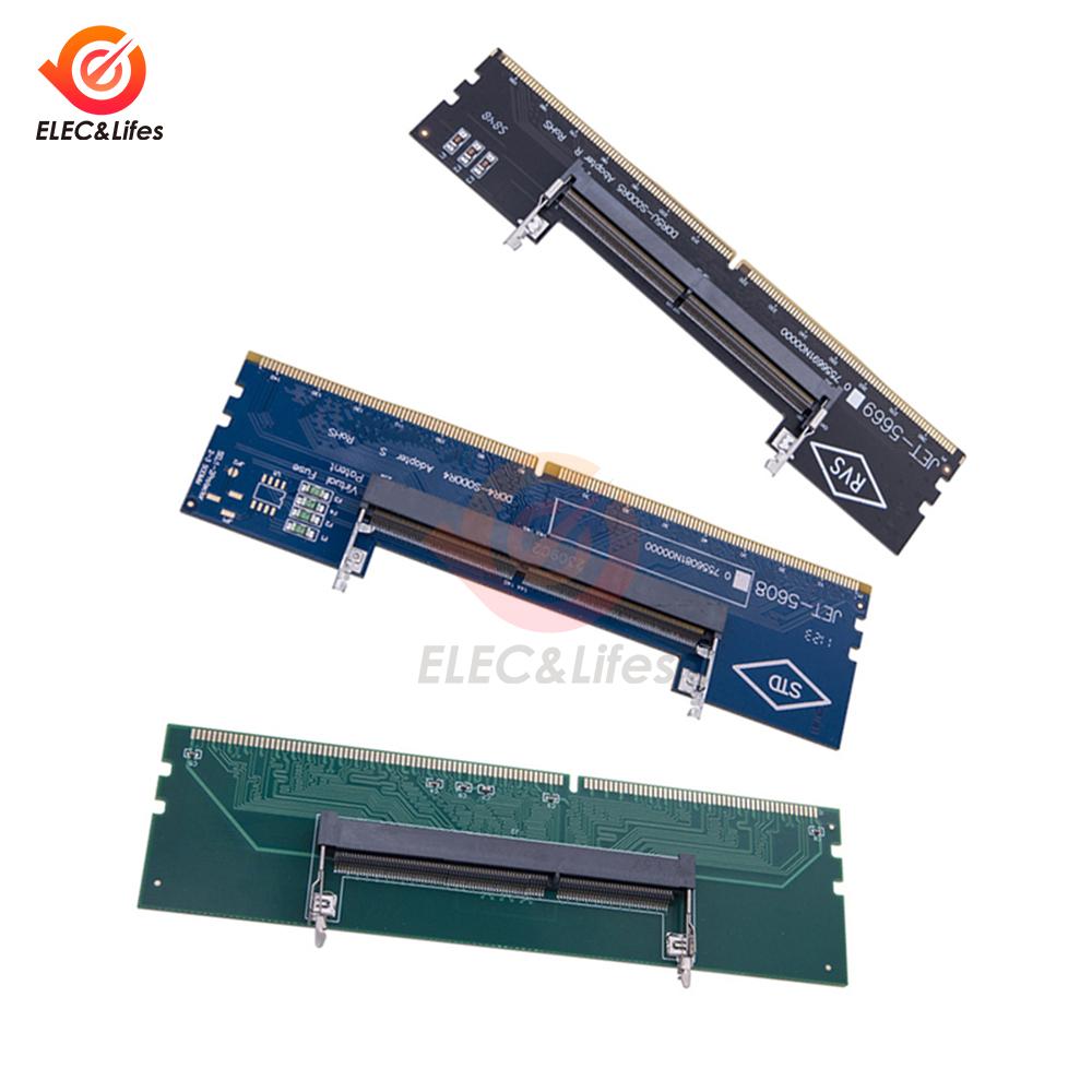 DDR1 DDR1 Memory Adapter Card SO-DIMM to DIMM Converter Plug and Play High Frequency Impedance Stable Performance DDR1