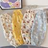 Boys Summer Lightweight Anti Mosquito Pants Cartoon Breathable Soft Ankle Cuff Trousers