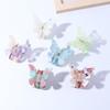 Sweet Hairpin Butterfly Women Candy Colors Girls Hair Claw Butterfly Hair Clips Headwear Crab Clips