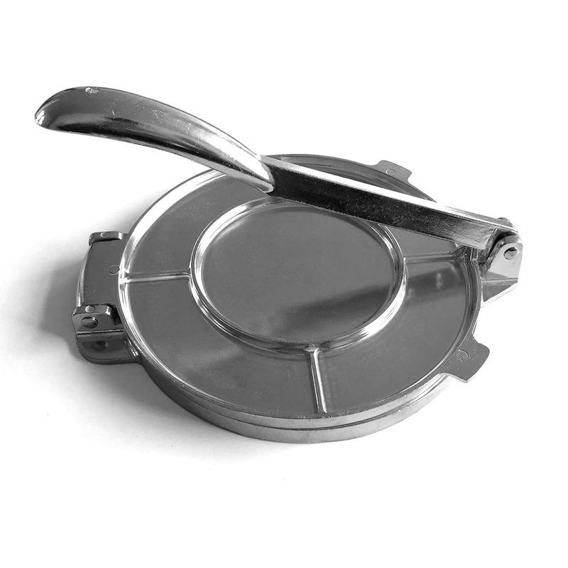 

8 Inch Tortilla Press Cast Tortilla Maker Press Pan Heavy Restaurant Commercial Aluminium Tortilla Pie Maker Press Tool Part серебряный