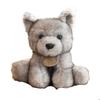 22CM Kawaii Çizgi Film Simülasyonu Anime Husky Peluş Küçük Süt Köpeği Hayvan Peluş Oyuncak Çocuklar İçin Alman Kurdu Köpek El Yapımı Bebek