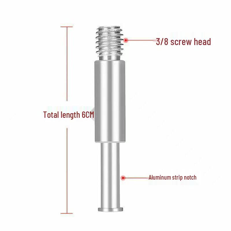 

Microphone Boom Arm Stand with 3/8 Screw Knob, Phone/Tablet Clamp, and Ball Head Adapter