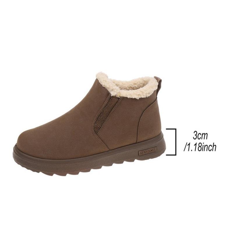 Winter Snow Boots Thick Bottom Side Chain Warm Comfortable Snow Boots for Women