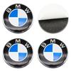 4Pcs Classic Blue White Car Wheel Center Hub Cap Sticker Emblem Badge Decal For BMW E46 E90 F10 F30 G20 X3 X5 50th Anniversary