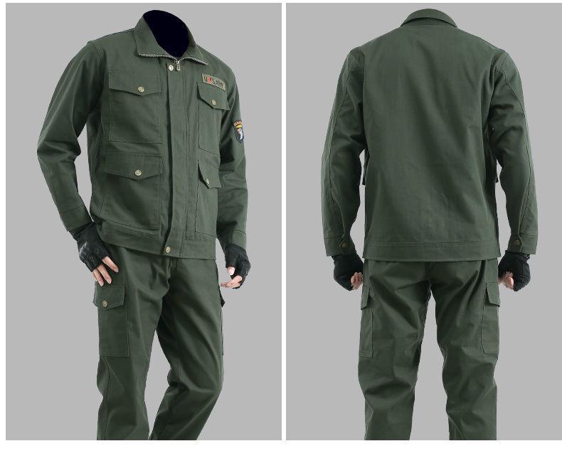 Thickened Wear-Resistant Workwear Set: Spring/Autumn Anti-Scald Protection Suit for Men, Ideal for Workshop, Construction, Auto Repair, Welding.