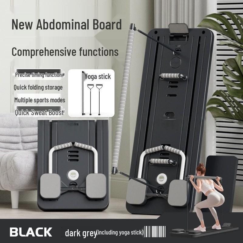 Foldable 4-in-1 Fitness Board for Abdominal, Chest, and Plank Training