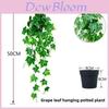 Eucalyptus Globulus Hanging Vine Artificial Plant For Home Decor And Outdoor Garden