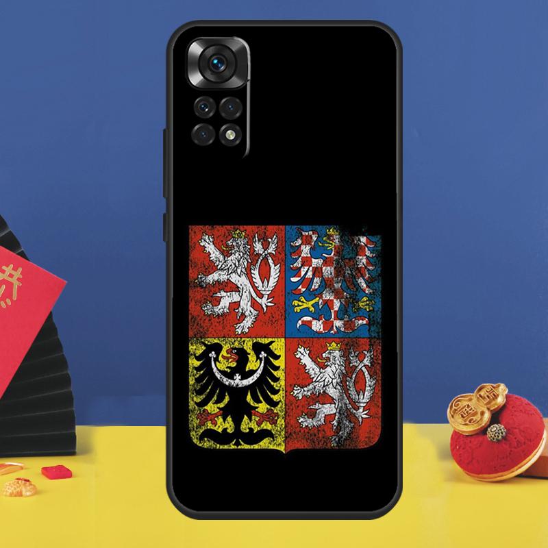 Czech Republic Flag Phone Case For Xiaomi Redmi Note 14 Pro 13 12 11 9 10 15 Pro Plus 10C 12C 14C 13C 15C Cover