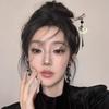 Alloy Hairpin Fan-shaped Tassel Updo Hairpin Hot Fan-shaped Tassel Hairpin  for Flaggy Dress Hanfu