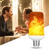 E14 E27 B22 Creative 4 ModesGravity Sensor Flame Lights LED Flame Effect Fire Light Bulb 9W 12W Flickering Emulation Decor Lamp