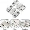 10PCS Stainless Steel Picture Frame Hook Flush Mount Brackets Wall Hanger Sofa Interlock Bracket Joint Bed Corner Hanging Hooks