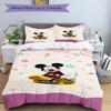 Mickey Mouse Adventure Print 3Pcs Bedding Setduvet Cover With 2 Bedropillowcase Home Birthday Gift
