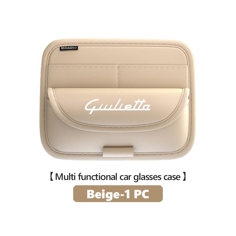 Car Stickers For Alfa Romeo Car Interior Glasses Case Sunglasses Storage Box Card Organizer Boxs For Alfa Romeo Giulia 147 Mito