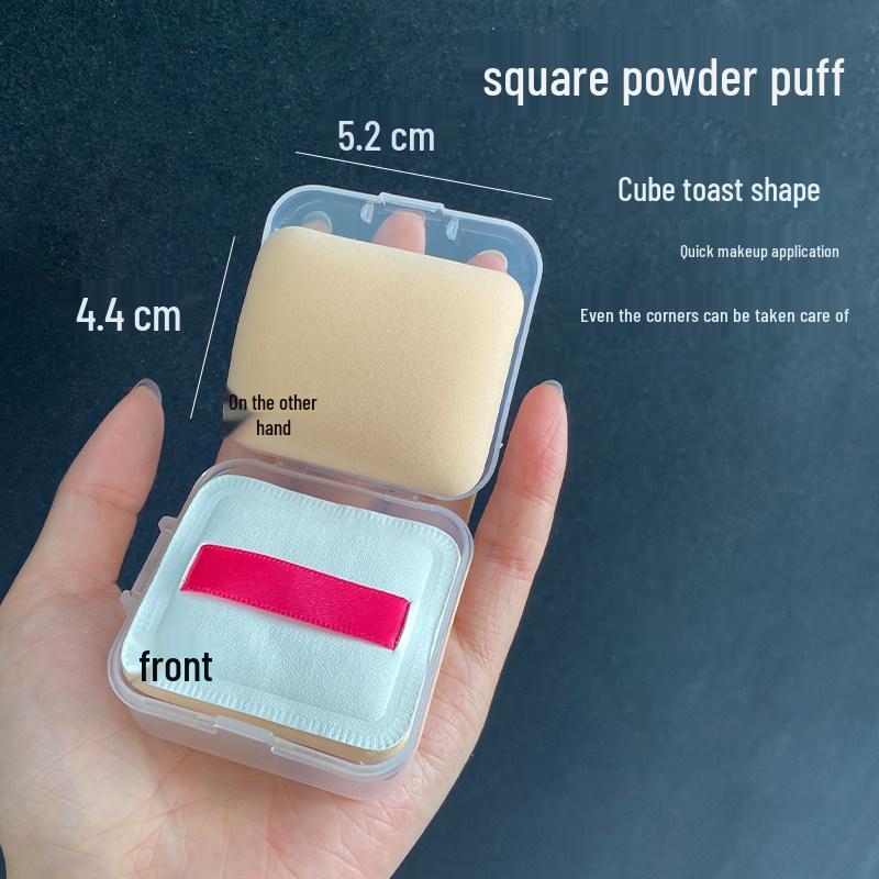 Cat Paw Onigiri Marshmallow Cushion: Super Soft Dual-Use Makeup Sponge (Dry/Wet)