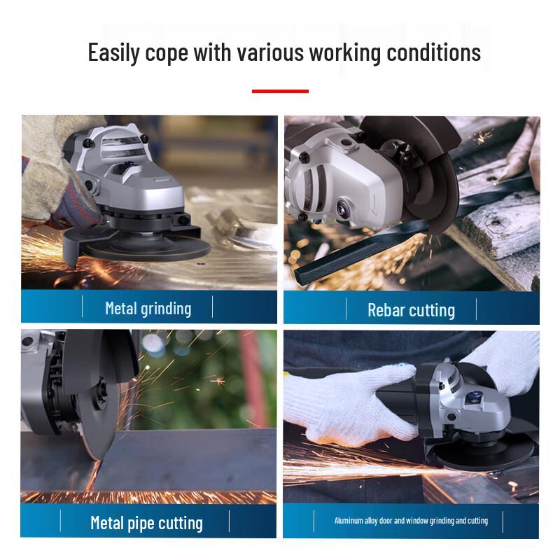 Deli Angle Grinder CN plug (adapter included)