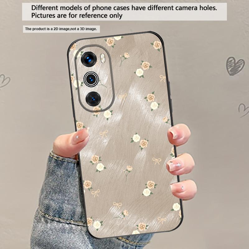 Gradient Yellow Rose For Motorola Moto G04 05 14 15 24 34 35 54 55 75 84 85 Edge 40 50 Fusion 60 Fusion TPU soft phone case