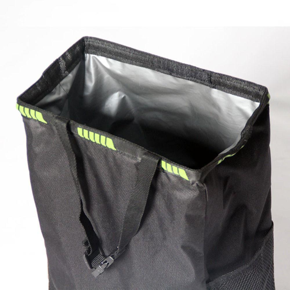 Waterproof Hanging Litter Bag Leak Proof Garbage Storage Car Accessories Car Waste Bins  Rear Seat