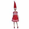 11.8inch Doll Christmas Dress Christmas Elfs Series Christmas Doll Clothes  Kids Toy Gift