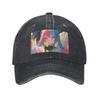 Fashion Rainbow Girl Anime Baseball Cap Outdoor Sport Cap