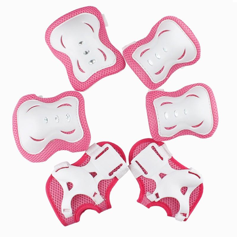Kids Cycling Protective Gear Set - Knee Elbow Wrist Pads Bike Skateboard Scooter Safety Equipment