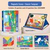 Set magnetic puzzle Tangram pentru copii