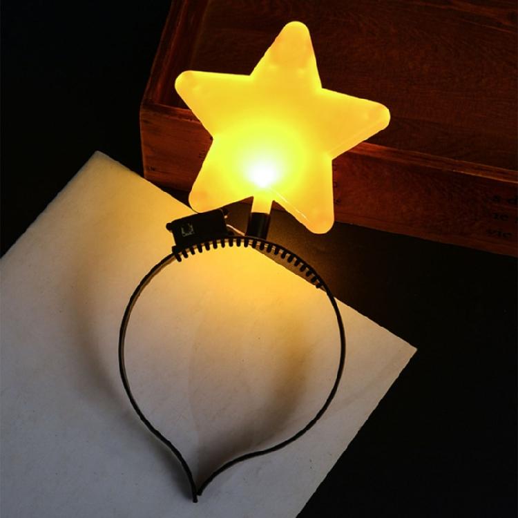Light up Head Hoop Hair Ornament Versatile Styling Tool for Children Adults Photo Props
