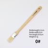1Pc Wooden Handle Paint Brush  Acrylic Watercolor Gouache Wall Oil Drawing Artist Student Painting Art Supplies