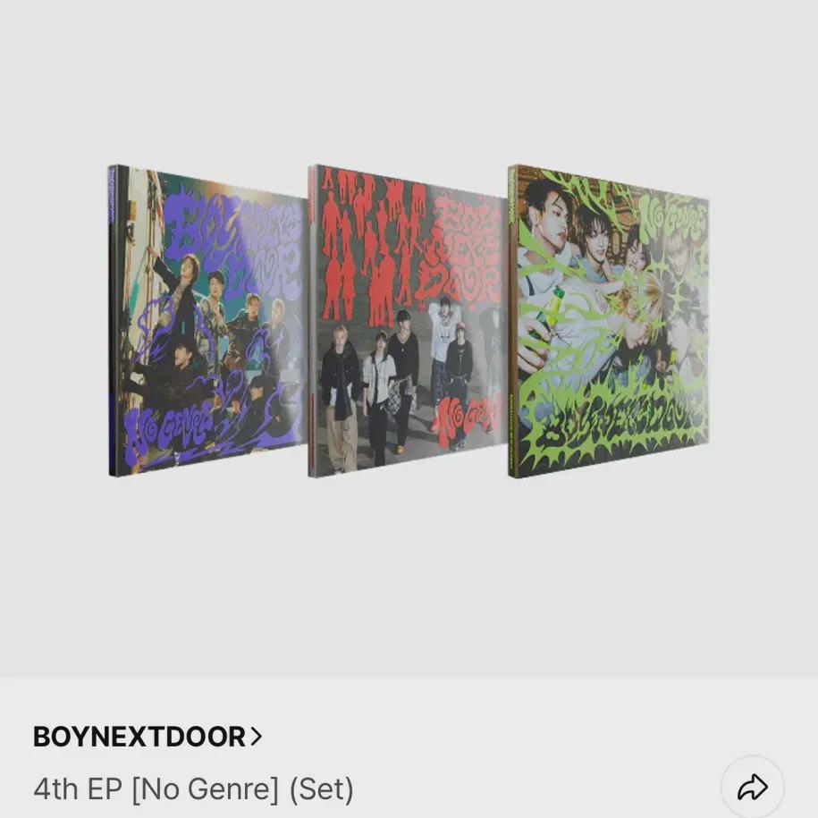 

Boynextdoor No Genre Sealed Album Set