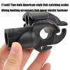 Heavy Duty ABS Construction Spearfishing Band Lock For Diving Featuring Double Hole Design And Safety Lock Mechanism
