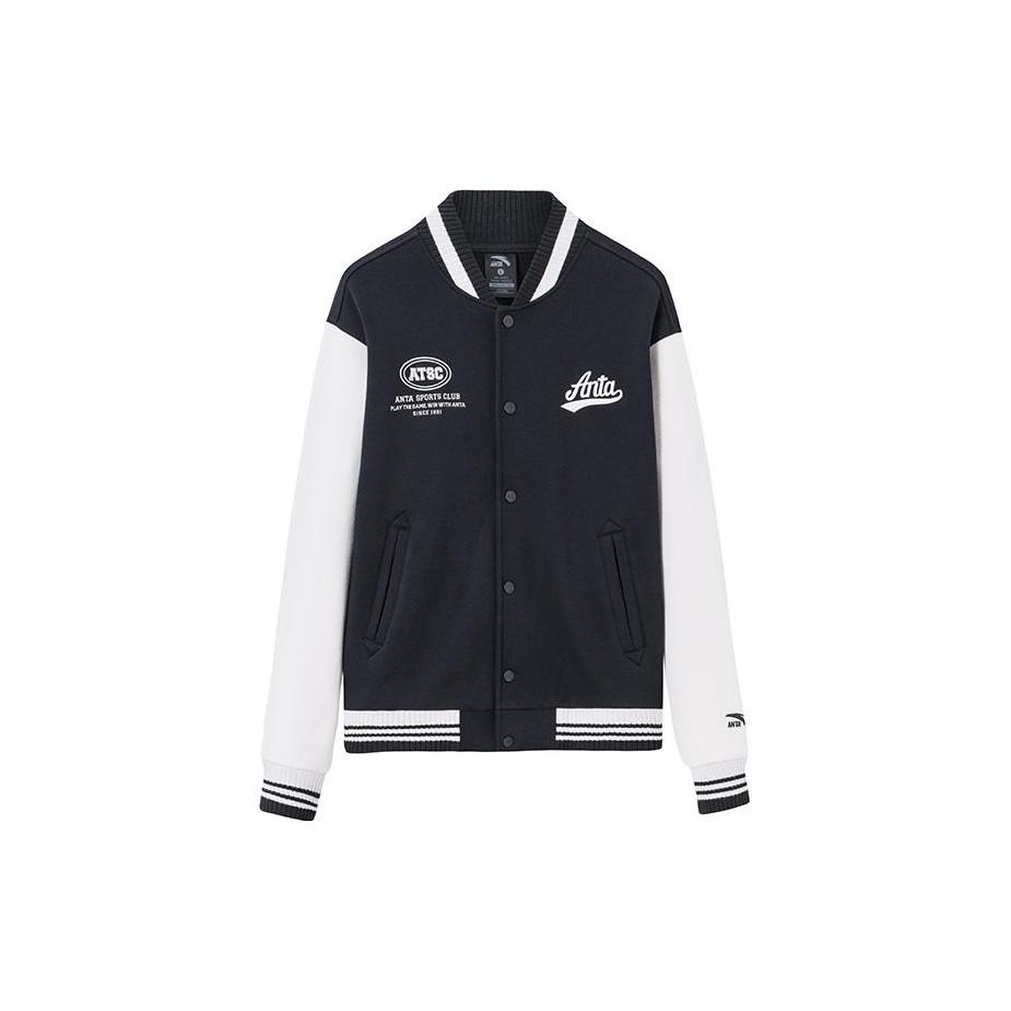 Anta Lifestyle Collection Sports Lifestyle Collection Baseball Jacket Men s Basic Black 152348726-3 XL