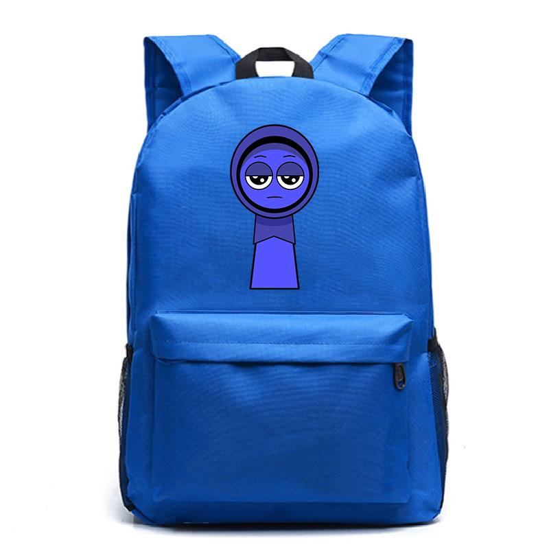 Rhythm Box Fun Printed Backpack Light College Style Fashion Primary And Secondary School School Bag