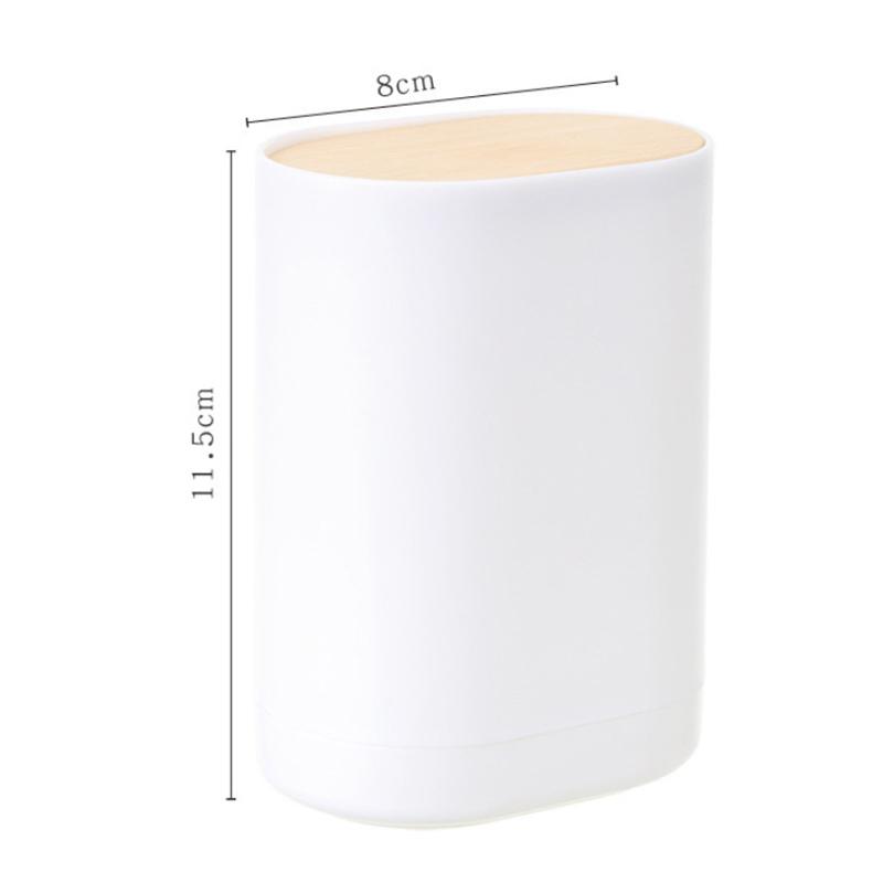 Toothpick Box Cotton Swabs Holder Tooth Pick Automatic Dispenser Press Swabs Box