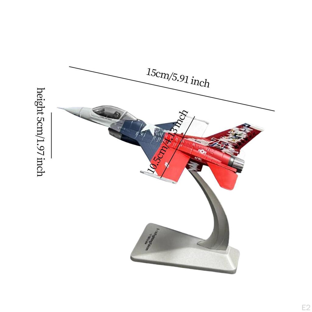 1/100 Scale Fighter Plane Model Diecast Aircraft,Home Decor,Display Simulation Ornaments Desktop