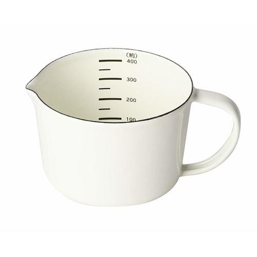 

Liberty Corporation LD-167 White Enamel Measuring Cup, 400ml
