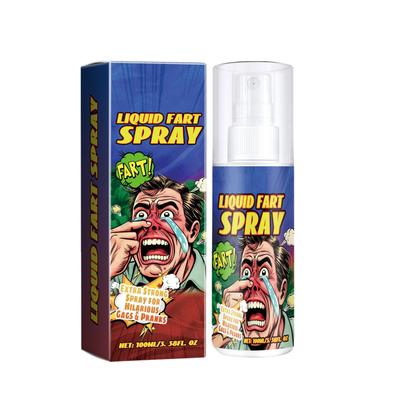 SUPER SKMAIKAS (Mega Dydis 100ml) - Fart Spray – „Beprotiškai stiprus“, ypač stiprus smarvė – netikras kakas dvokiantis išdaigų daiktas – kvepia itin „blogomis“ dujomis