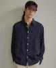 BEYOND CLOSET [Collection Line] Artisan Stitch Check Shirt Navy