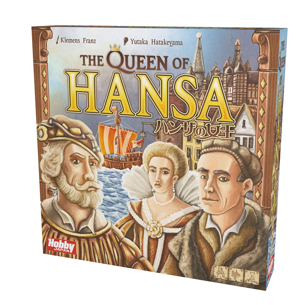 

Хобби Япония КОРОЛЕВА ГАНЗЫ 45 для 8 лет и настольная игра (2-4 игрока, минут, до)
