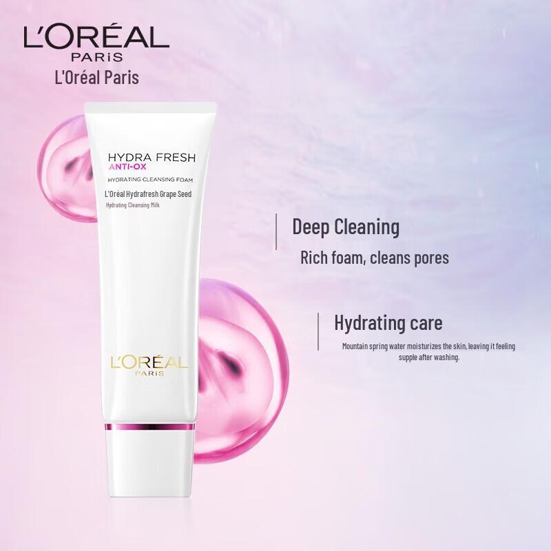 

L Oréal Hydrafresh Grape Seed Cleanser