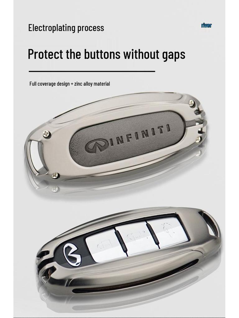 Infiniti Key Case for Q50L, QX50, QX60, Q70L, FX35, G25, QX70 - Unisex Design