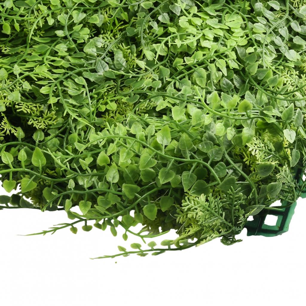 Square Artificial Turf Wall Wedding Decoration Foliage
