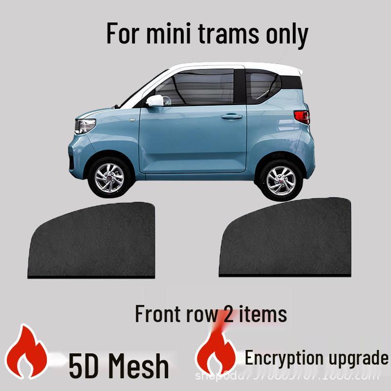 Car Window Sunshade & Insect Barrier Mosquito Net Curtain
