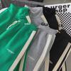 Completo Cardigan a Maglia Casual da Uomo Autunno 2024 - Tuta Sportiva Due Pezzi Stile Coreano Giovanile