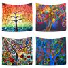 Fantasy Tree Wall Tapestry Landscape Series Hanging Carpet Living Room Background Cloth Home Decoration Cloth Bedroom Hanging Cloth